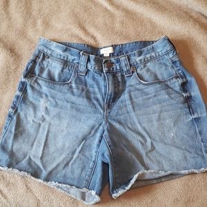 J Crew Denim Shorts Size 27